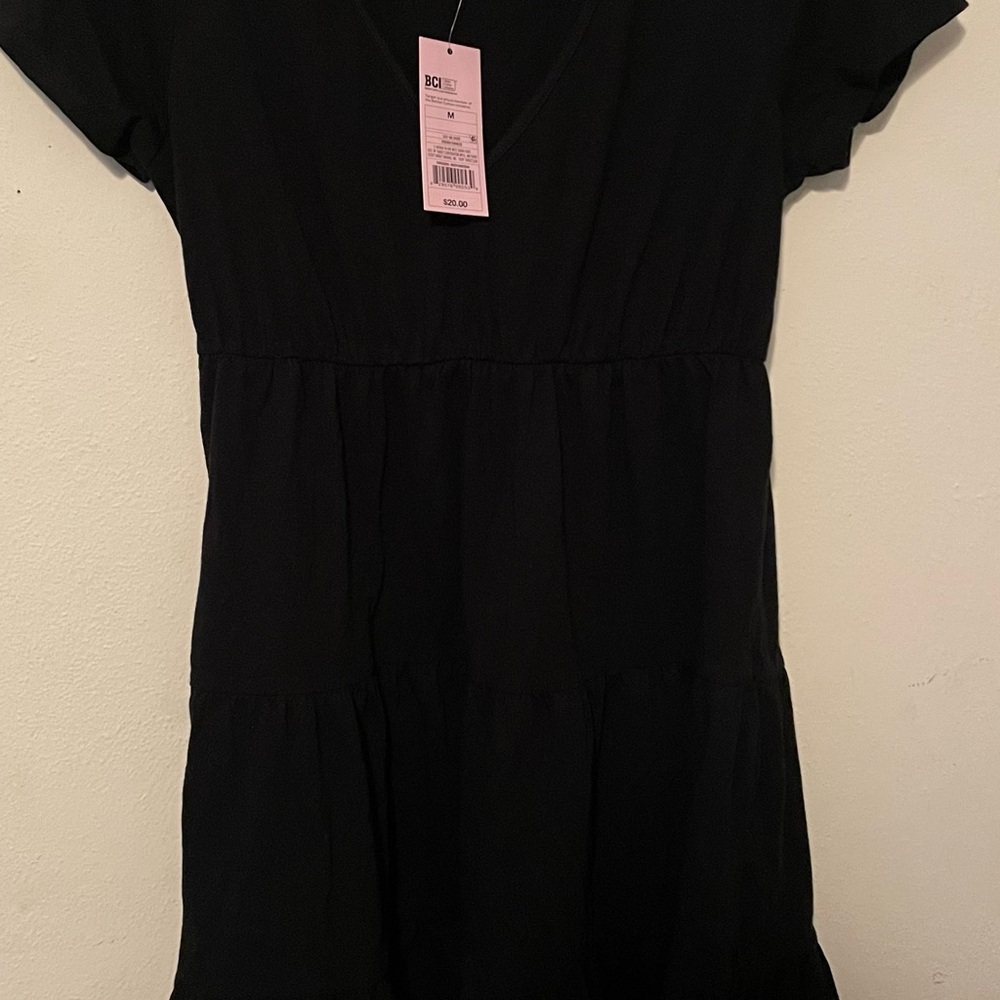 NWT Wild Fable Black Flutter Dress